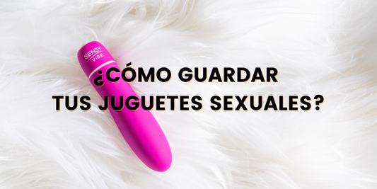 ¿Cómo guardar tus juguetes sexuales?