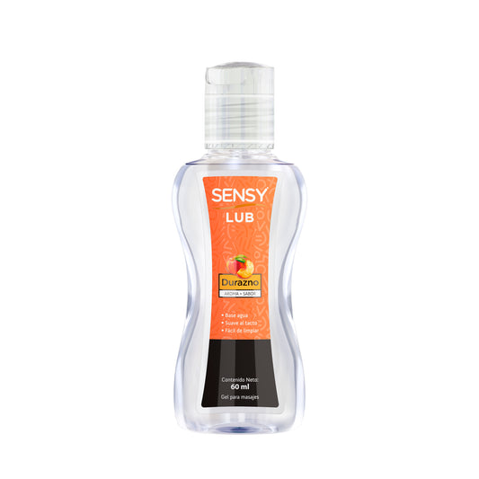 Sensy Lub Durazno - botella 60ml