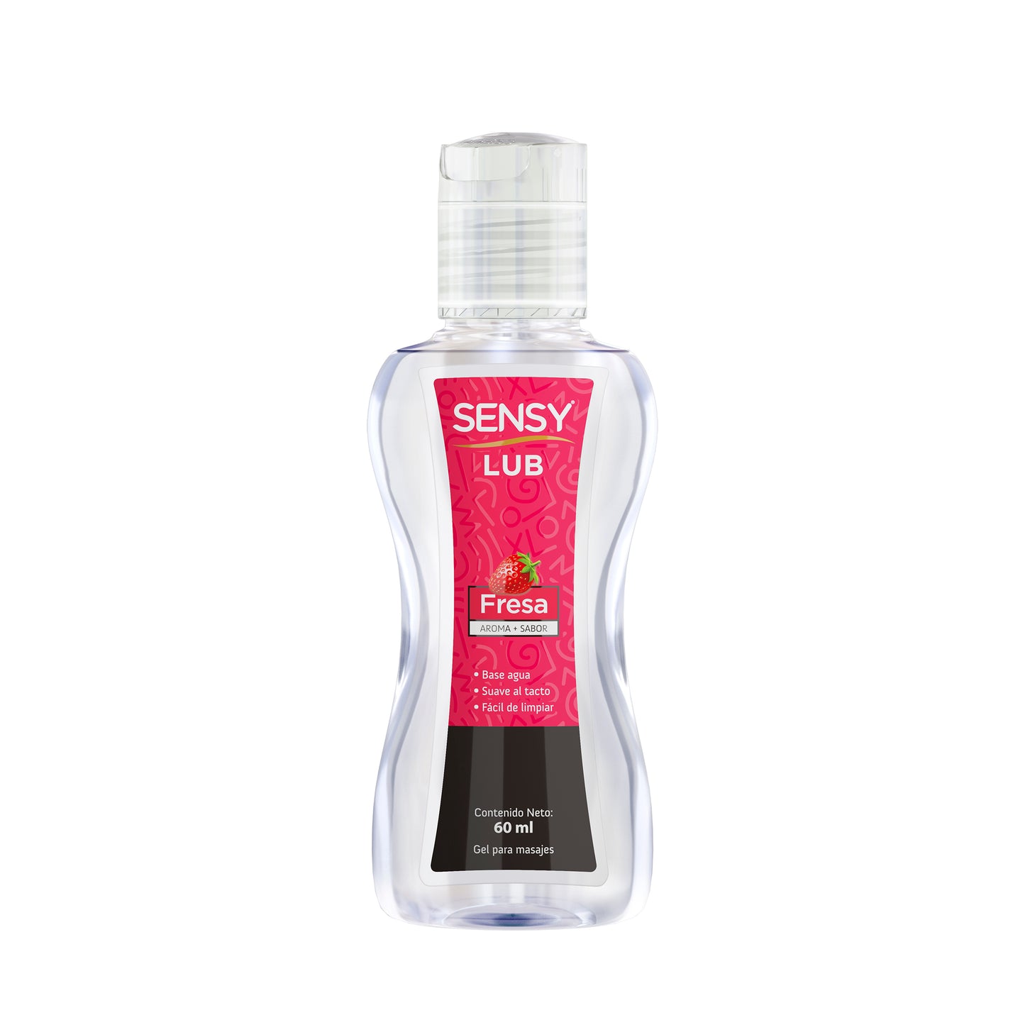 Sensy Lub Fresa - botella 60ml