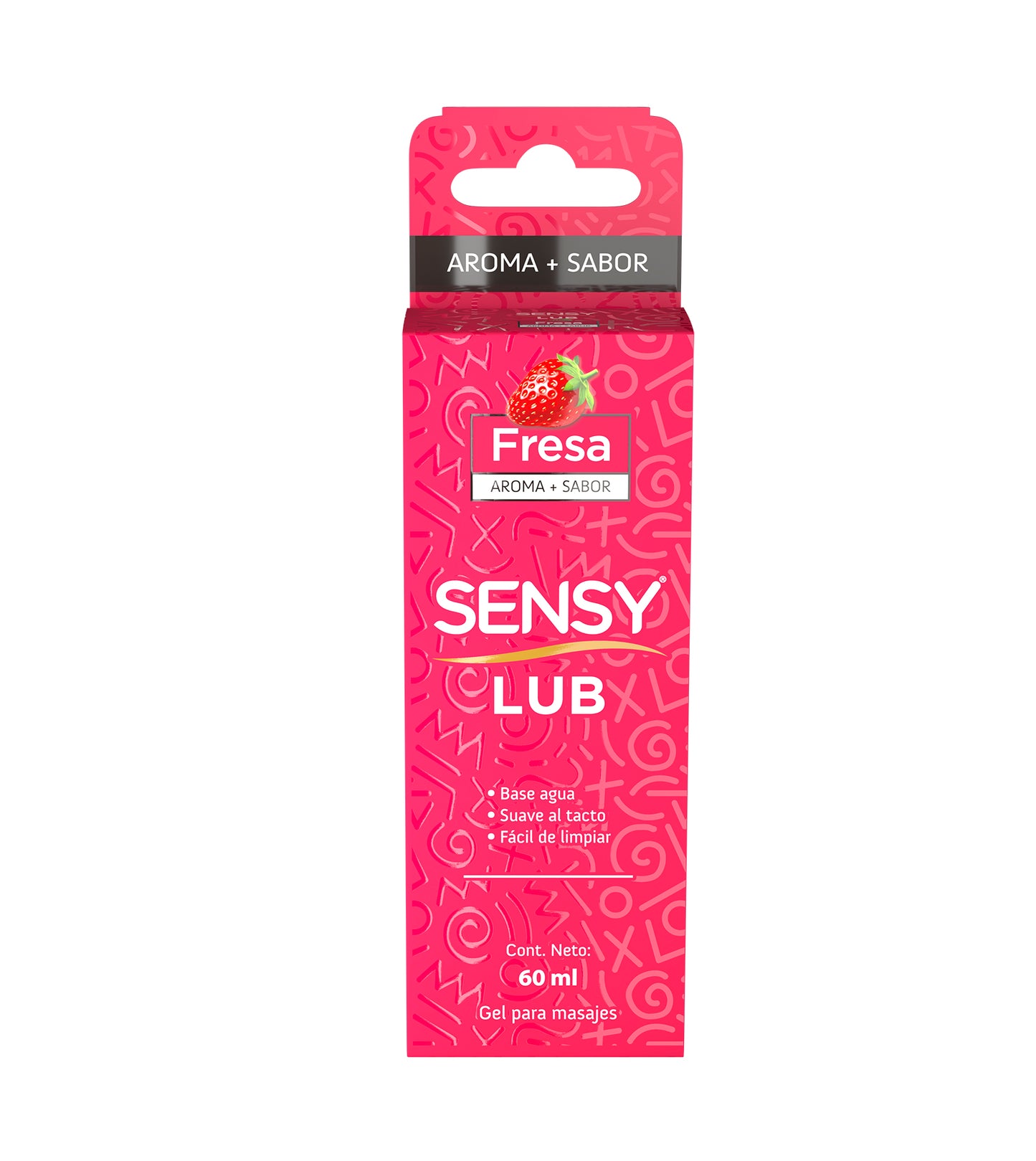 Sensy Lub Fresa - botella 60ml