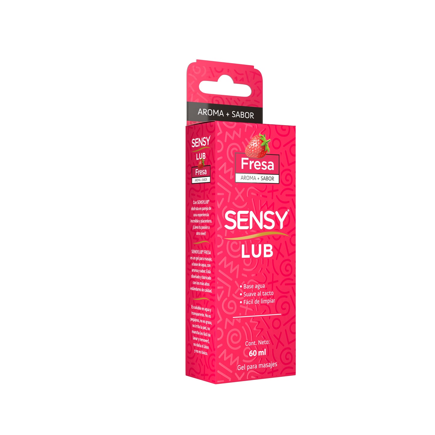 Sensy Lub Fresa - botella 60ml